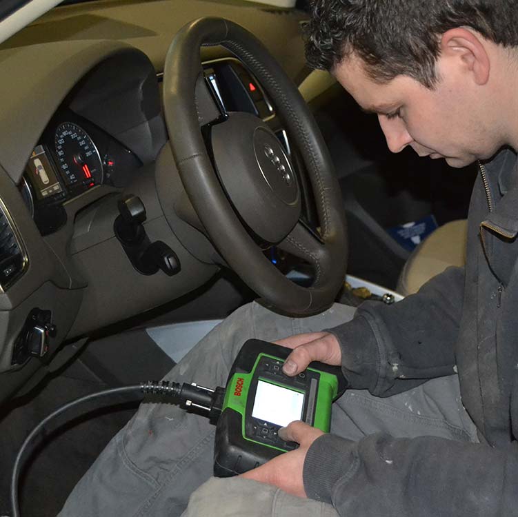 Kalibratie van sensoren en rijhulpsystemen na carrosserieherstelling